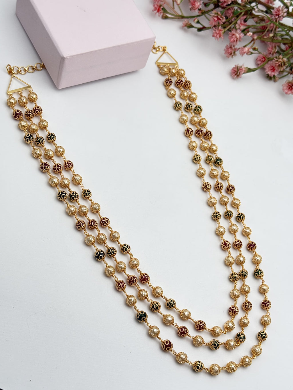 Royal Multi-Color Beaded Fancy Mala