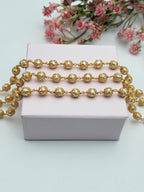 Golden Pearl Layered Mala