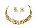 Aarohi Kundan Petal Polki Necklace Set