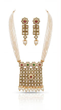 Royal Pearl Kundan Necklace Set
