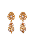 Aaradhya Pearl & Crystal Three-Layer Necklace Set