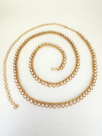 Elegant Golden Kundan Kamarbandh