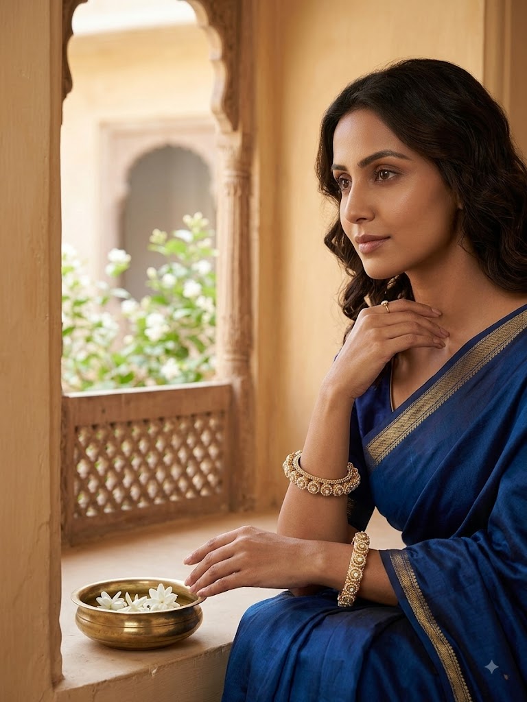 Royal Kundan Pearl Bangles