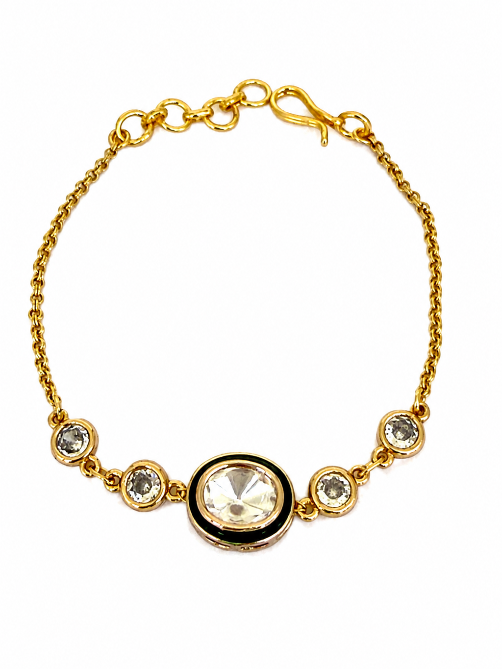 NoirLuxe Crystal Bracelet