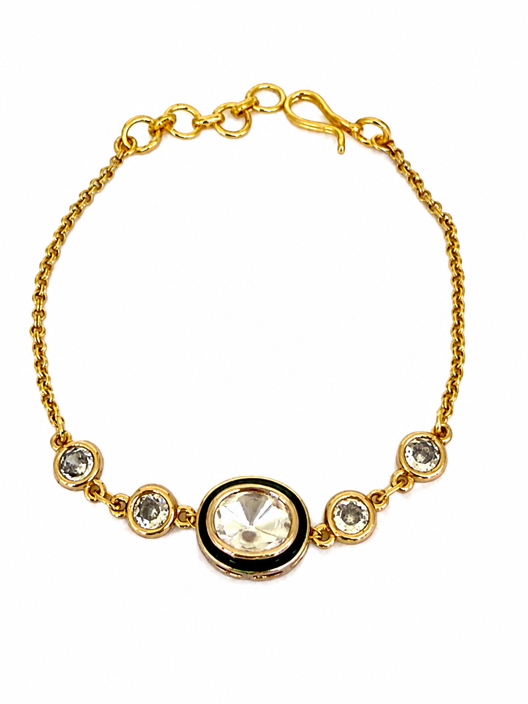 NoirLuxe Crystal Bracelet