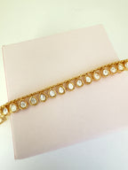 Elegant Golden Kundan Kamarbandh