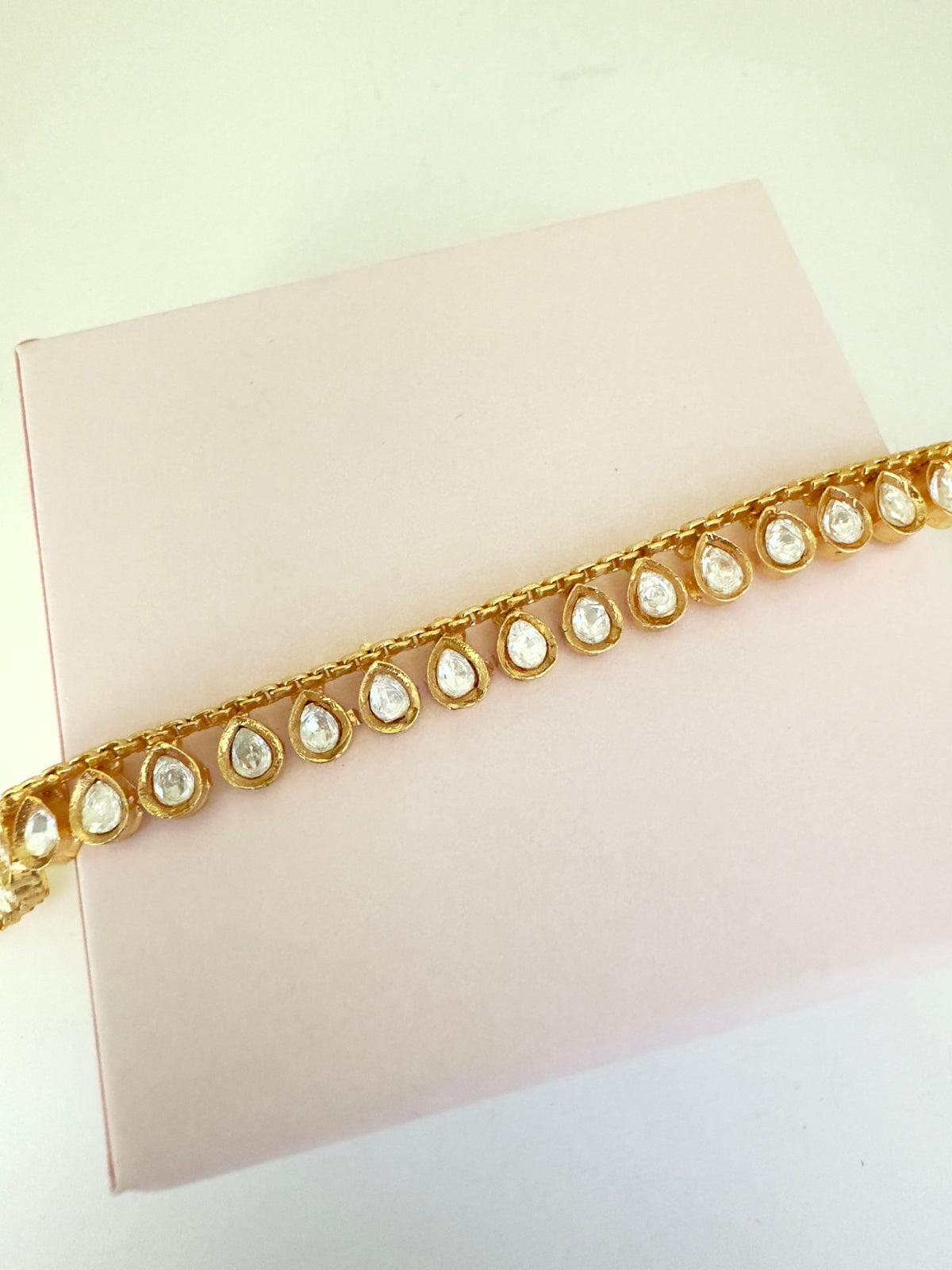 Elegant Golden Kundan Kamarbandh
