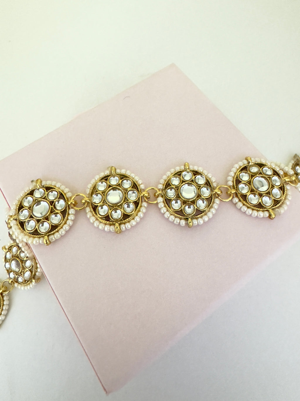 Traditional Kundan Pearl Kamarbandh