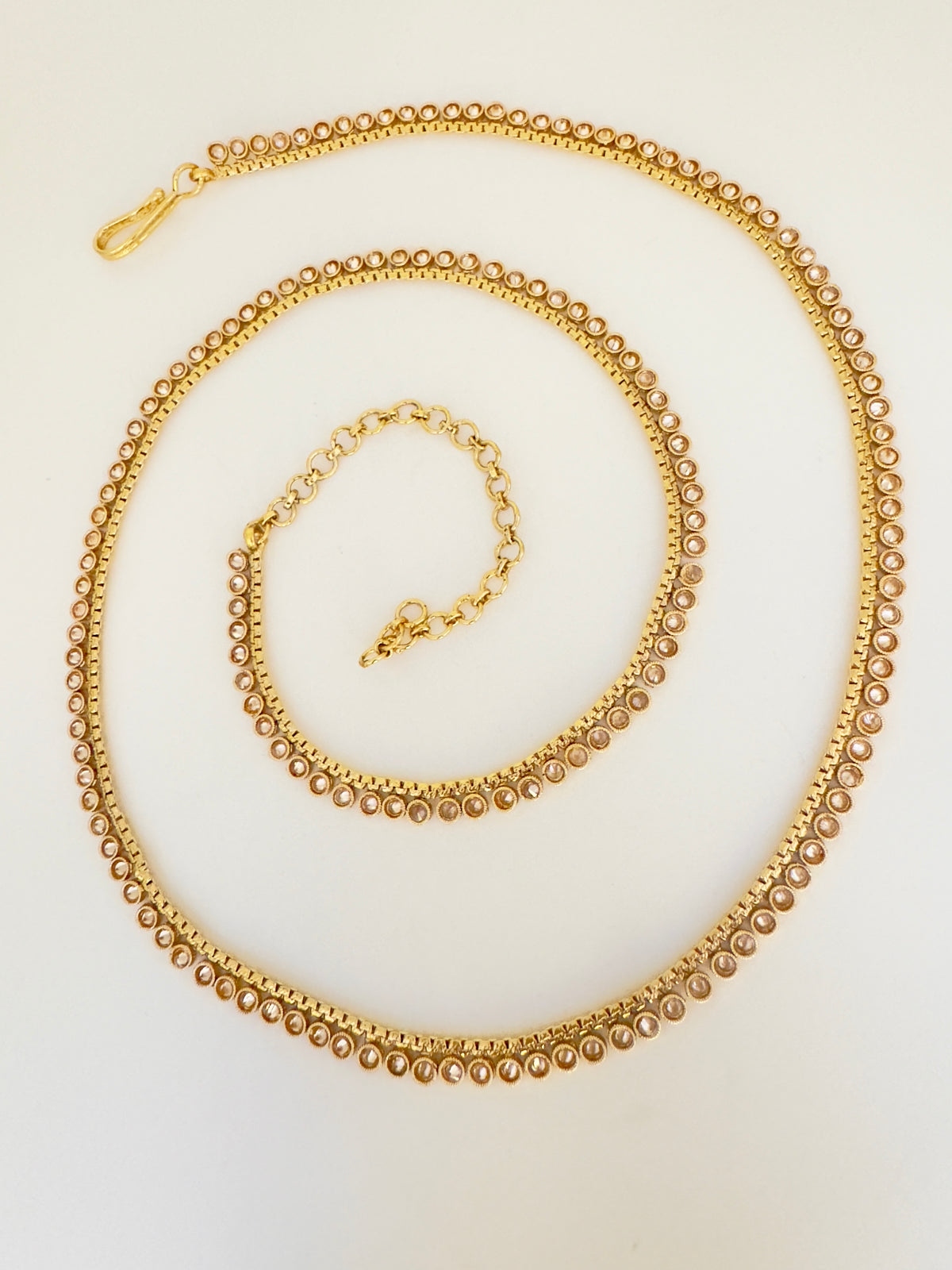 Elegant Gold Beaded Kamarbandh