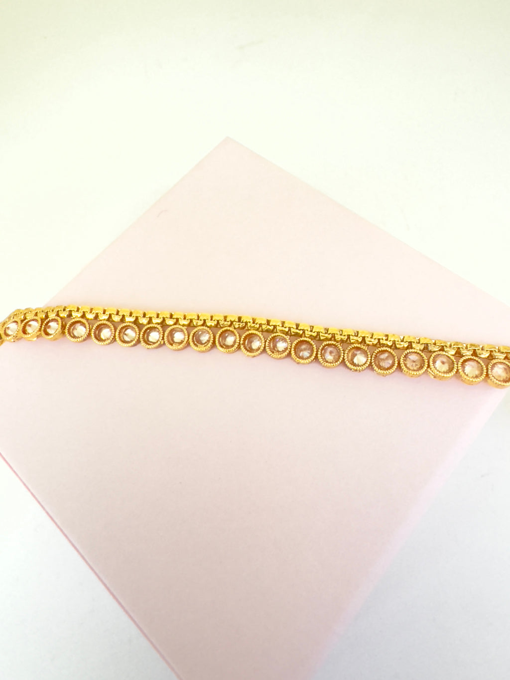 Elegant Gold Beaded Kamarbandh