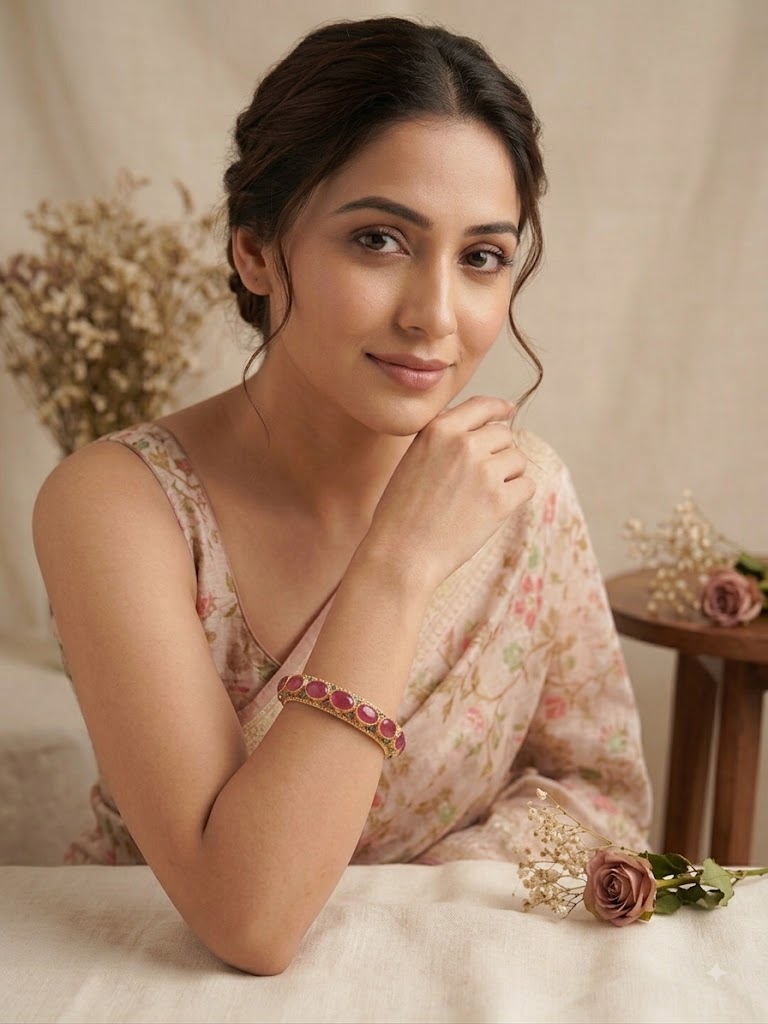 Rajvanshi Meenakari Bangle