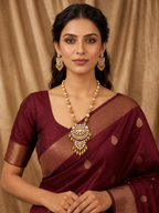 Pearl Drop Kundan Necklace