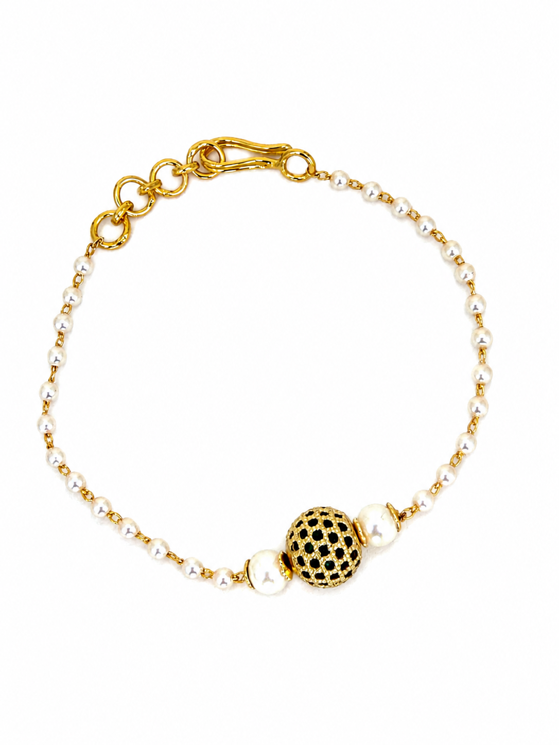 Pearlora Noir Bracelet