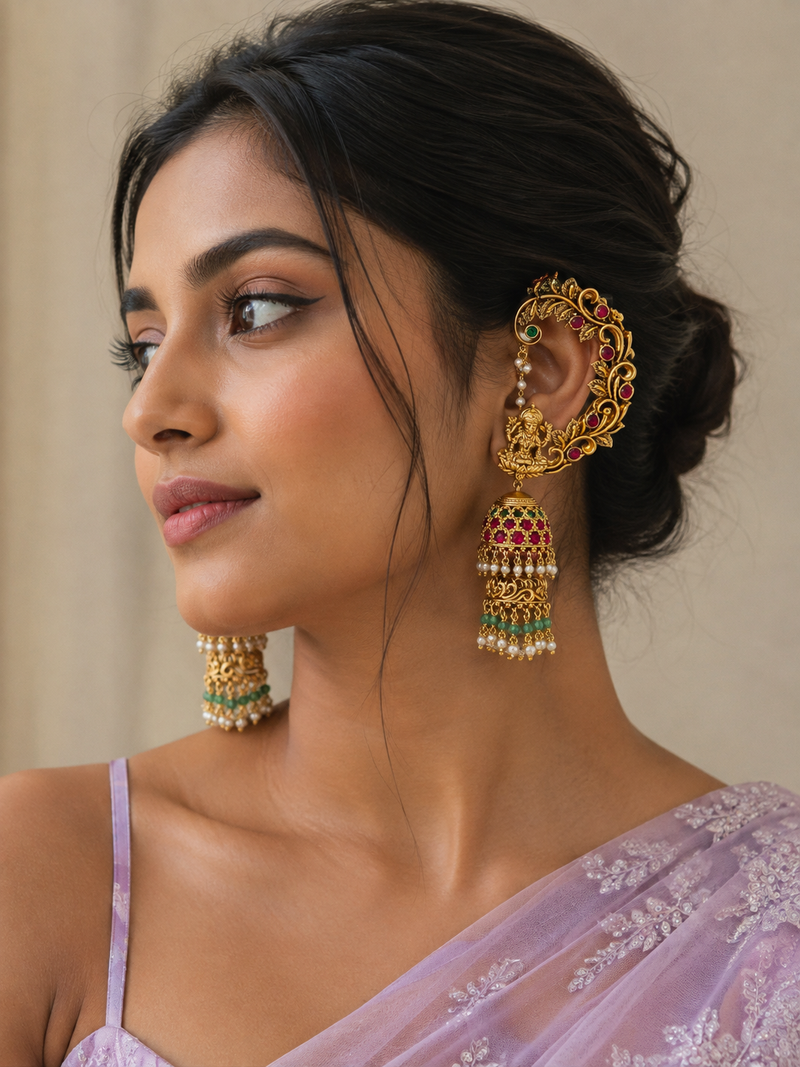 Deviya Lakshmi Earcuffs