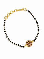 RubyNoir Mangalsutra Bracelet