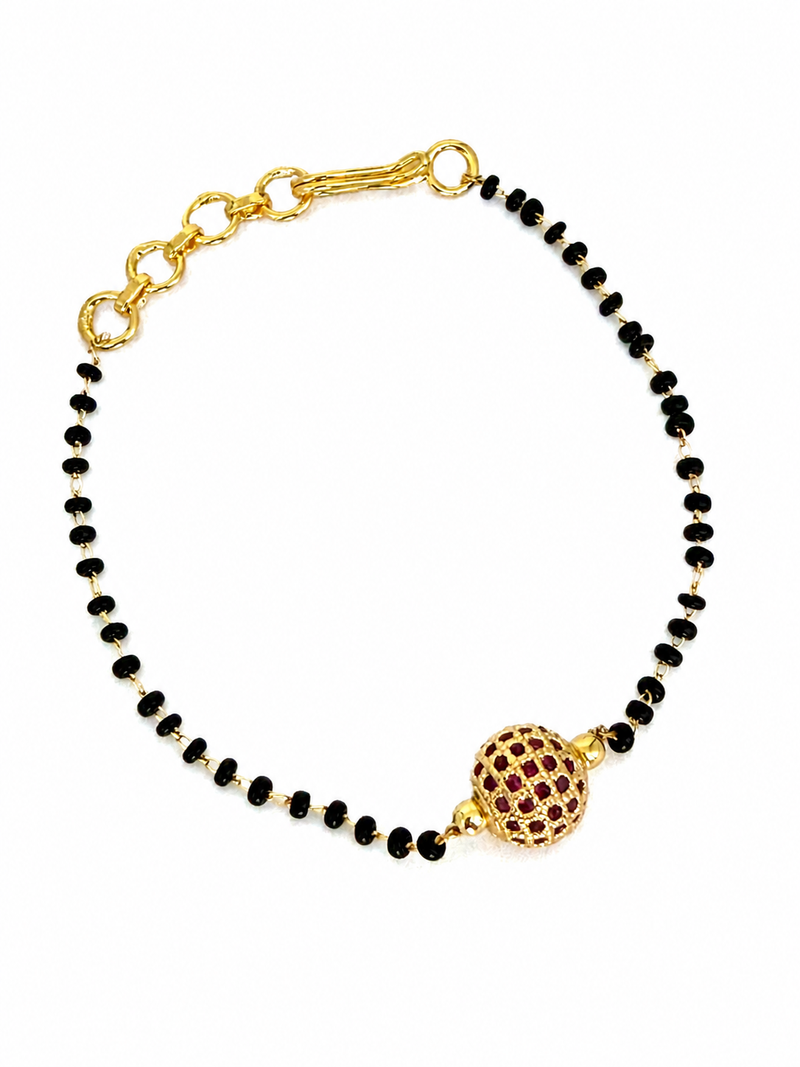 RubyNoir Mangalsutra Bracelet