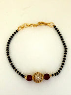 RubyCharm Noir Bracelet