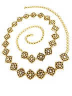 Traditional Kundan Pearl Kamarbandh