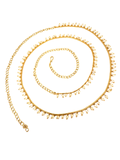 Pearl Beaded Golden Kamarbandh (Waist Belt)